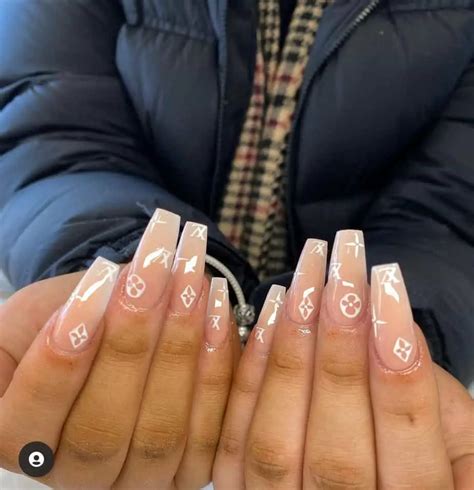 louis vuitton nail salon ideas